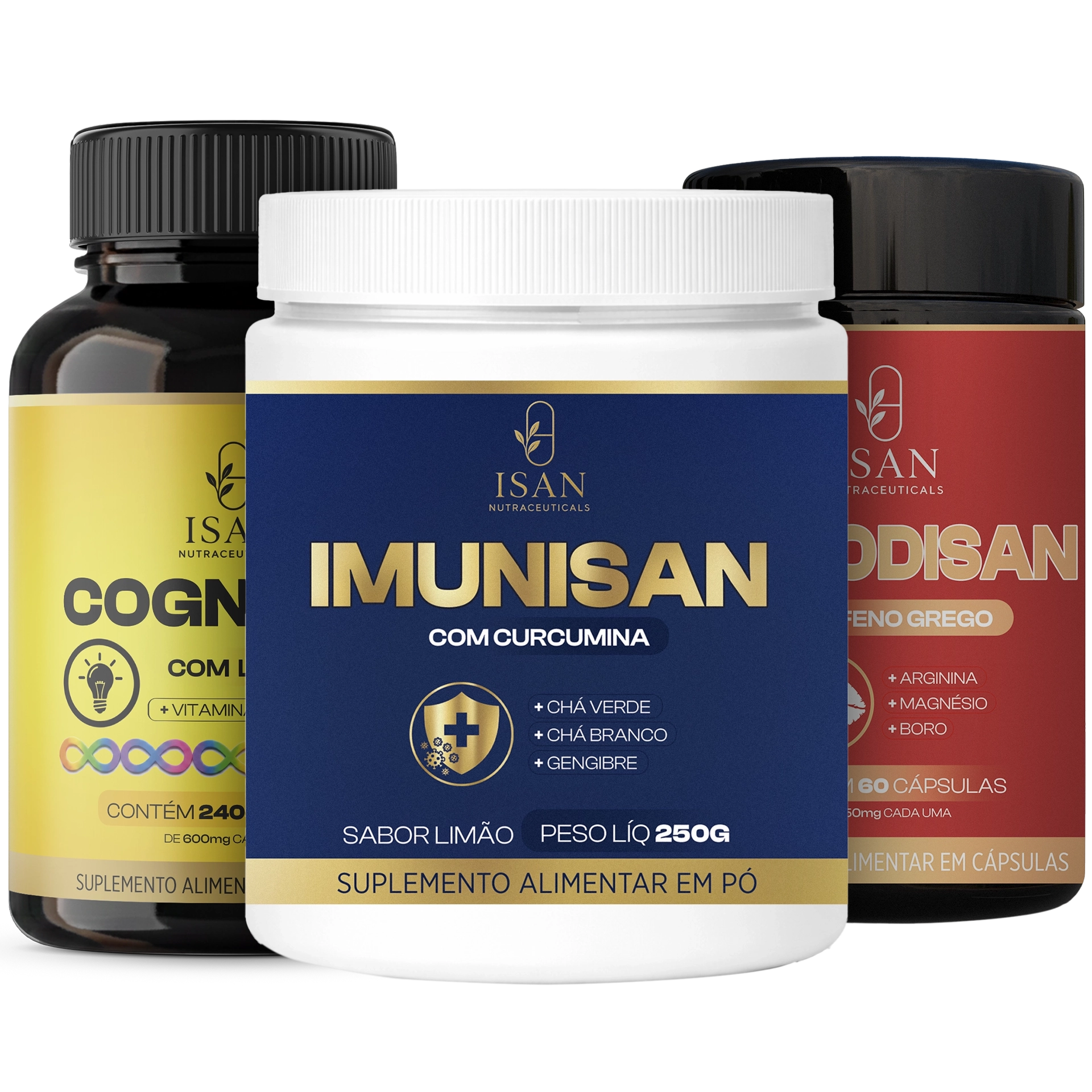 Kit Bem Estar com Afrodisan + Imunisan + Cognisan