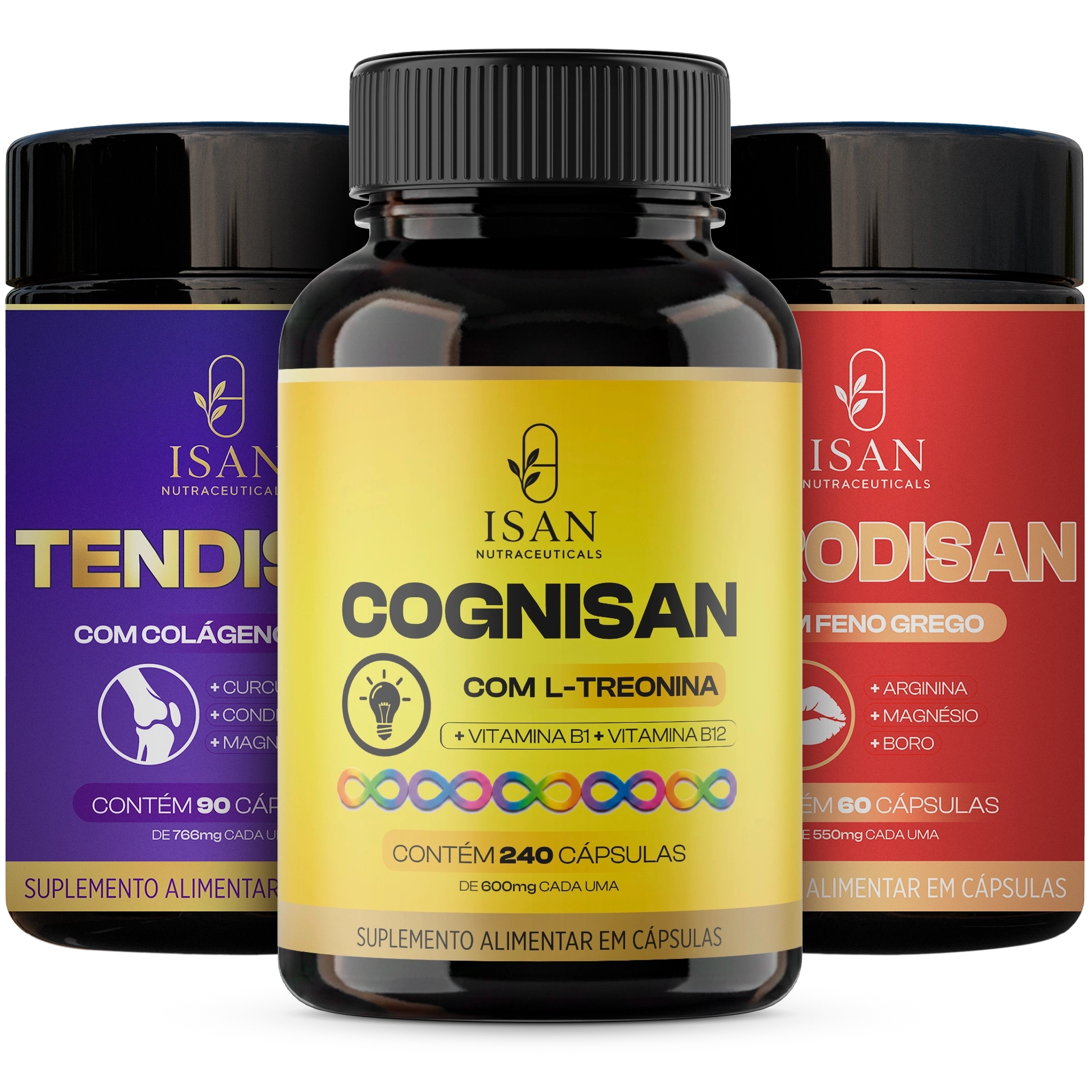 Kit Vitalidade com Cognisan + Tendisan + Afrodisan