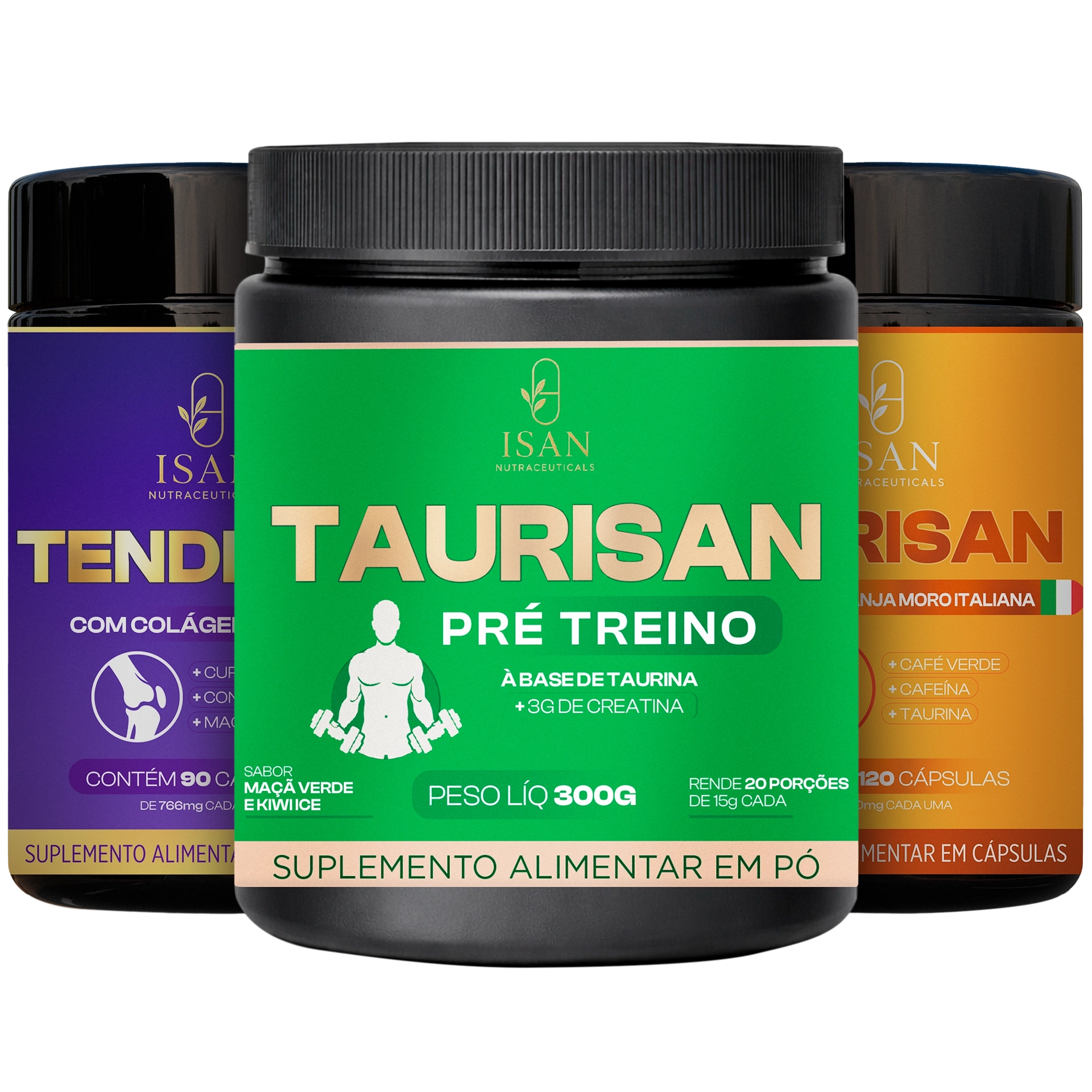 Kit Performance com Taurisan + Morisan + Tendisan